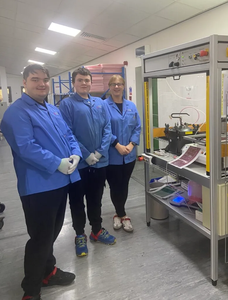 Kane, Gregor and Cell Leader Lynsey at J-TEQ