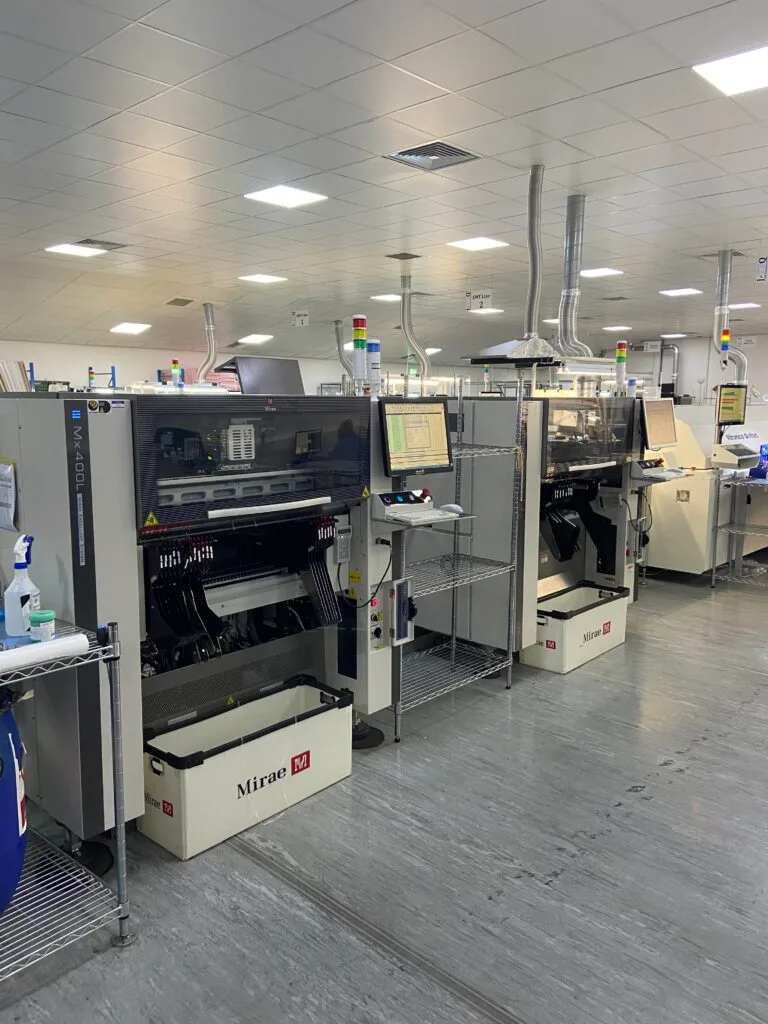 Surface mount production equipment at J-TEQ
