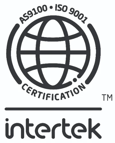 Intertek AS9100 and ISO 9001 certification mark