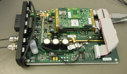 Populated circuit board assembly built by J-TEQ