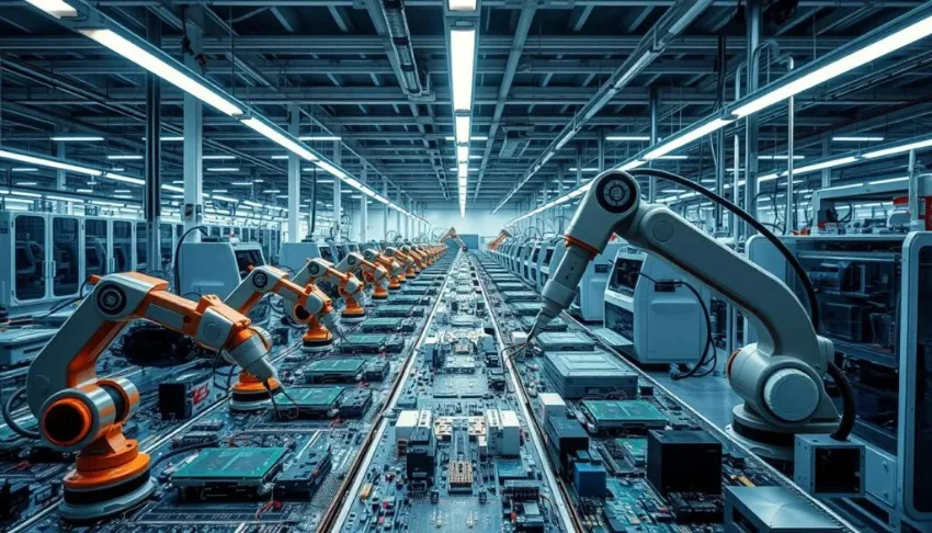 Automated printed circuit board assembly