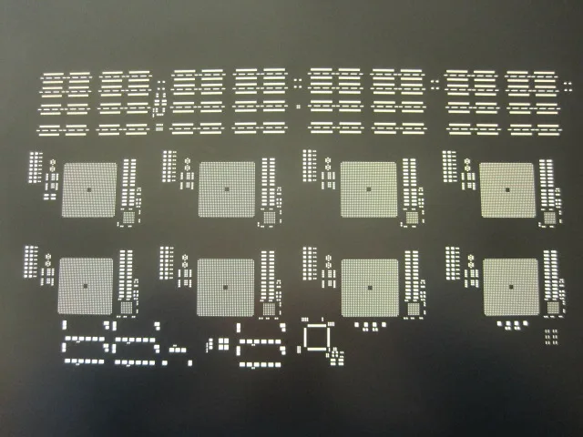Metal solder paste stencil